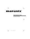 Marantz SR4400 Surround Receiver Owners Manual