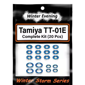 Tamiya TT-01, TT-01E, TT02B and TTO1 Bearings (20 Pcs Rubber Sealed Bearing Kit) - Picture 1 of 5