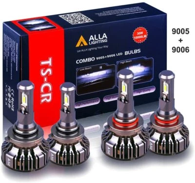 LED Headlamps Bulbs Headlight Lamps Hi Low Combo for 90-05 Buick LeSabre OffRoad - Imagem 1 de 4
