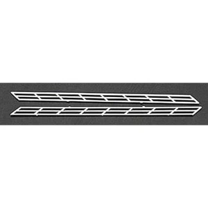 Plastruct 90691 SRS-2 N Scale Stair Rail (2)White Styrene 1/4H x 7/16W x 3-5/8L - Picture 1 of 2
