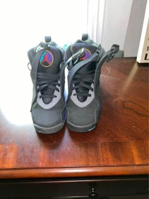 2007 VNDS NIKE AIR JORDAN VII 8 RETRO AQUA YOUTH 4 WOMEN 7 Y - Image 1 of 4