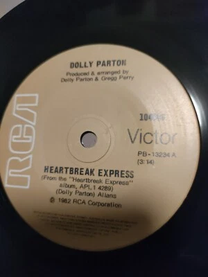 Dolly Parton – Heartbreak Express  7" Single  - Image 1 of 2