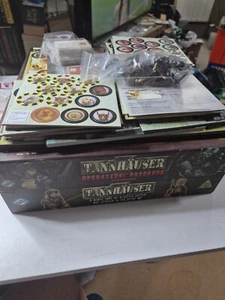 Tannhauser core game +11 expansions, Fantasy Flight Games, VGC, mostly unpunched - Foto 1 di 16