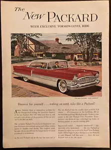 1955 The New PARKARD FOUR HUNDRED FULL-Page color Time Magazine Print Ad - Picture 1 of 2