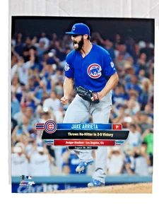 Jake Arrieta No-Hitter color photo 8 X 10 - Picture 1 of 1