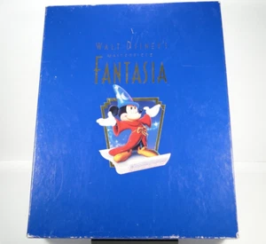 Disney FANTASIA, Deluxe Collectors Edition Box Set, VHS Lithograph CDs Book - Picture 1 of 6