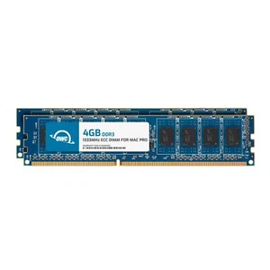 OWC 8GB (2x4GB) ECC Memory RAM Upgrade for 2009-2012 Mac Pro Nehalem & Westmere - Picture 1 of 7