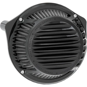 Rough Crafts Black Round Air Cleaner for 2017-2023 Harley M8 - Picture 1 of 1