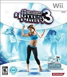 Dance Dance Revolution: Hottest Party 3 (Nintendo Wii, 2009) DDR Konami  - Image 1 of 1