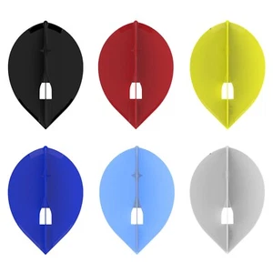 L Style Dart Flights Champagner Ring Birne Teardrop Unifarben - Bild 1 von 7