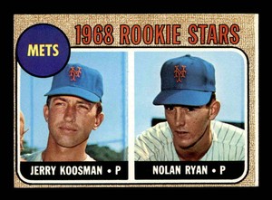 1968 Milton Bradley #177 Jerry Koosman/Nolan Ryan   EX X2758303