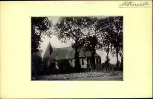 Altenesch (Oldenburg) Kirche seltener Heimatbeleg im Postkarten-Format ~1930 - Bild 1 von 2