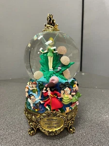 Peter Pan, Dumbo, and Bambi "Masters of Animation" Musical Snow Globes SET OF 3 - Picture 1 of 22