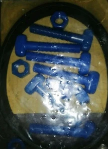 SIGMA CORPORATION D-MGB 8 Blue Fluorocarbon Gasket & Bolt Set - New, Sealed - Picture 1 of 3