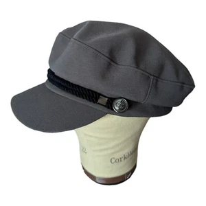 Japanese Navy Anchor Hat Cabby Brimmed Dutch Boy Cap Japan - Picture 1 of 9
