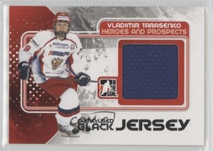 2010-11 ITG Heroes and Prospects Game-Used Black Jersey Vladimir Tarasenko #M-51