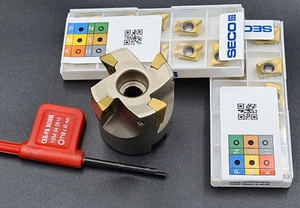 20x  XOMX 120404TR ME08 F40M +  1x  Messerkopf Ø= 40mm/ Z=4  für XOMX 12.... - Bild 1 von 1