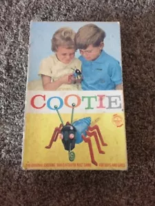 Vintage "BUILD A COOTIE BUG" COOTIE GAME by Schaper No. 200 ©1949 - Picture 1 of 6