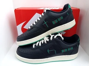 ZAPATOS PARA HOMBRE NIKE COURT VISION TOP BAJO NEGRO/VERDE EE. UU. "MÚLTIPLES TAMAÑOS DISPONIBLES" - Imagen 1 de 12
