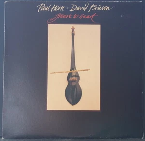 PAUL HORN & DAVID FRIESEN - HEART TO HEART 1983 GOLDEN FLUTE GFR 2002 CANADA LP - Foto 1 di 3