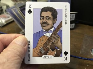 2019 Music Genius Playing Card Rik Lee/Charlie Harris Illustrations BB KING