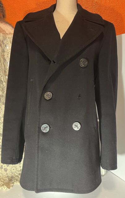 S/S 2015 Pea Coat, Authentic & Vintage