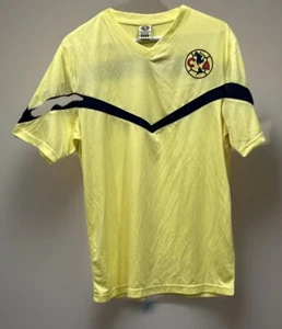 Maglia Club America Soccer ufficiale adulto poli jersey giallo/blu taglia media - Foto 1 di 5