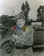 Leon Askin Signed 8x10 Hogans Heroes Photo Autograph reprint