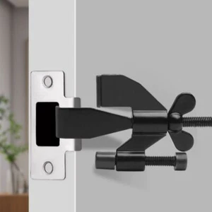 Cerradura de puerta a prueba de niños hebilla de cerradura portátil tapón de puerta ajustable viaje - Imagen 1 de 13