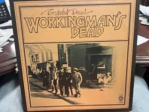 The Grateful Dead Workingman's Dead LP WS1869 REPRESS WHITE LABEL - Picture 1 of 3