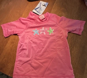 Camisa de natación Kanu Surf para niñas pequeñas Jade UPF 50+ protección solar protección contra erupciones, rosa - Imagen 1 de 2