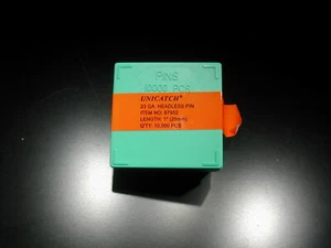 23 gauge Micro Headless Pin 10,000/bx  1" long - Picture 1 of 3