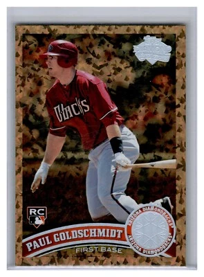 Paul Goldschmidt 2011 Topps Update Cognac Diamond Anniversary SSP #US47 - ARZ - Image 1 of 2