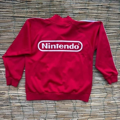 Jaqueta de pista vermelha vintage Nintendo em pequena 2003 - Imagem 1 de 4