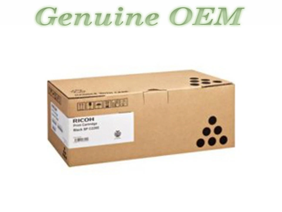 430208 Original OEM Ricoh Toner, Black Genuine Sealed - Image 1 of 1