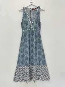Tigerlily Maxi Dress Women AU 10 Green Floral Rayon Party Date Night Boho - Foto 1 di 15