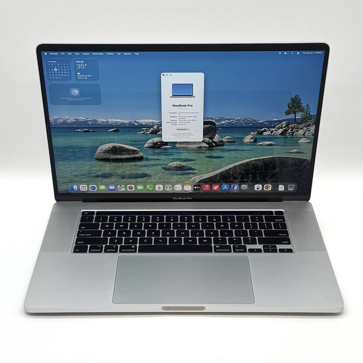 Las mejores ofertas en Apple MacBook Pro 16-16,9 pulgadas pantalla