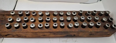 SCHAUBLIN 45 pinces W12 SV70 Collets Sixis 101 Spannzangen Aciera F1 Pinza Lathe - Photo 1/4