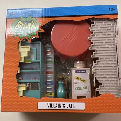 Batman DC Retro 66 Clássicos Série de TV Villain's Lair Playset McFarlane Brinquedos Novo - Imagem 1 de 3