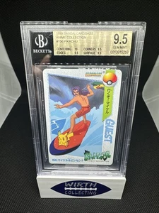 1999 Bandai Carddass Anime Collection #156 Pikachu BGS 9.5 - Bild 1 von 2
