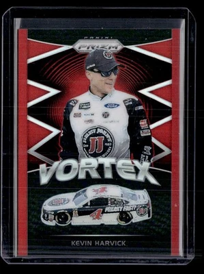 2018 Panini Prizm #51 Kevin Harvick Red Prizm SN - Image 1 of 2
