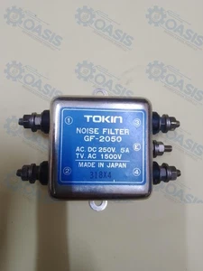 Tokin GF-2050 AC-DC 250V 5A Noise Filter Power EMI Suppressor Japan - Picture 1 of 8