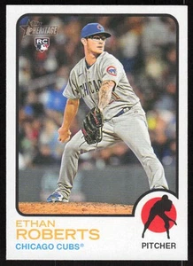 2022 Topps Heritage #682 Ethan Roberts RC - Picture 1 of 2