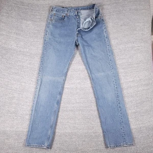 Vintage Levis 501 Jeans Damen 32x34 Denim Button Fly Straight Leg Made USA 90s - Bild 1 von 13