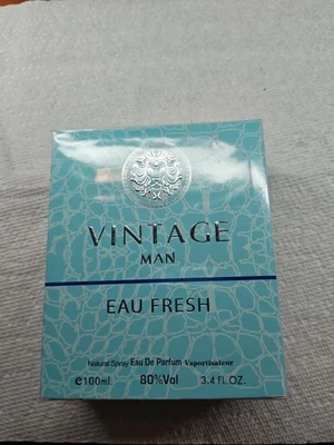 ВИНТАЖНЫЙ MAN EAU свежая парфюмированная вода 3.4fl.oz 100 мл (совершенно новый) - Изображение 1 из 4