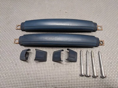Chevy Caprice 1991-1993 azul oscuro tirador de puerta manijas correas par de 2 Foto 1 de 4