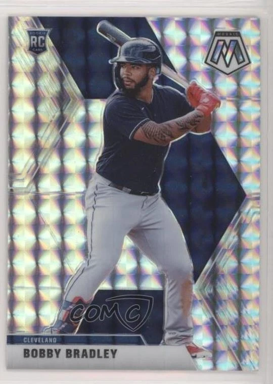 2020 Panini Chronicles Mosaic Mosaic Prizm Bobby Bradley #50 Rookie RC - Image 1 of 2