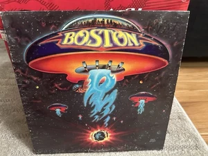 BOSTON S/T self-titled vinyl LP VG+ 1976 DEBUT EPIC ORIGINAL Orange Label - Picture 1 of 3