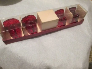 Williams Sonoma Thanksgiving Truthahn Preiselbeere Kegel Kerzenhalter Menge 4 - Bild 1 von 14