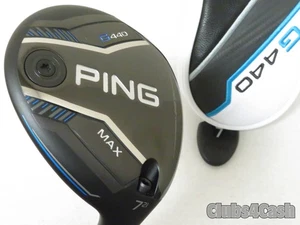 PING G440 MAX Fairway 21°  7 Wood Alta CB 65 Blue SR-Flex SENIOR +Cover  MINT - Picture 1 of 5